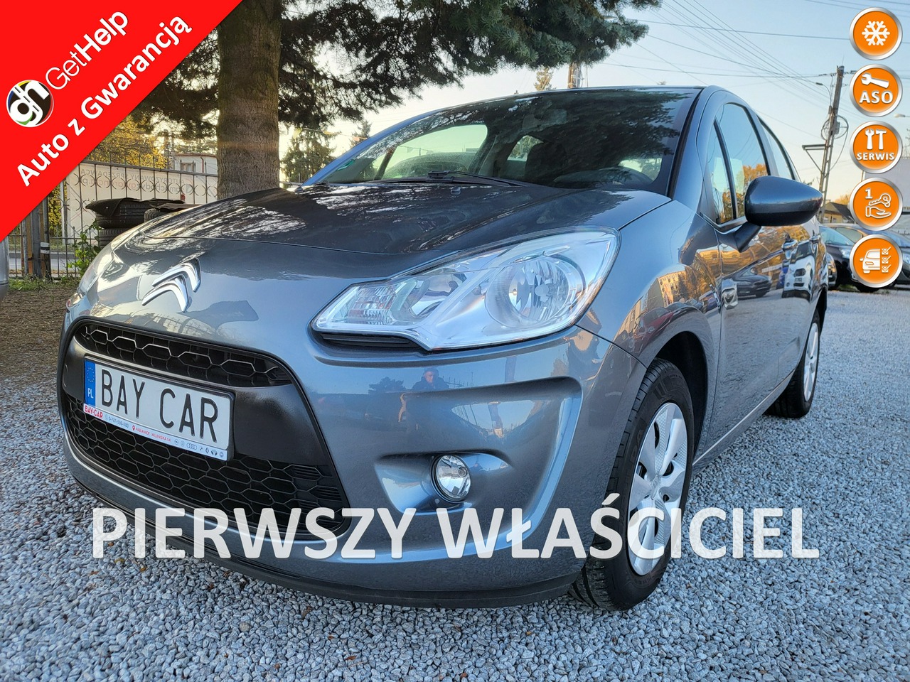 Citroën C3 | Fwd (Przód) | Manualna | 73 Km | Szary