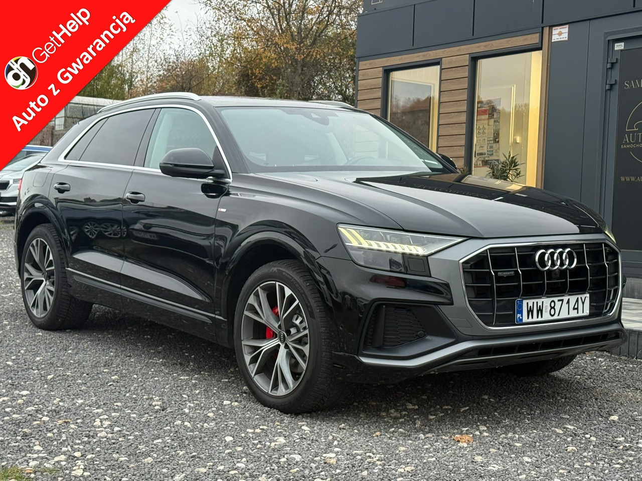 Audi Q8 | 4×4 (Stały) | Automatyczna | 231 Km | Czarny