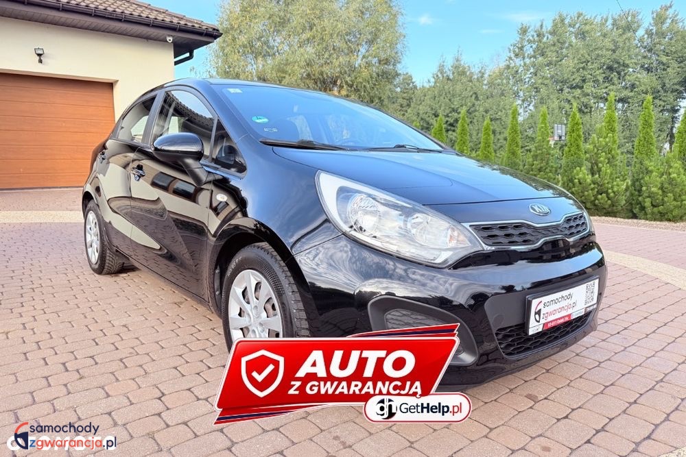 Kia Rio | Fwd (Przód) | Manualna | 85 Km | Czarny