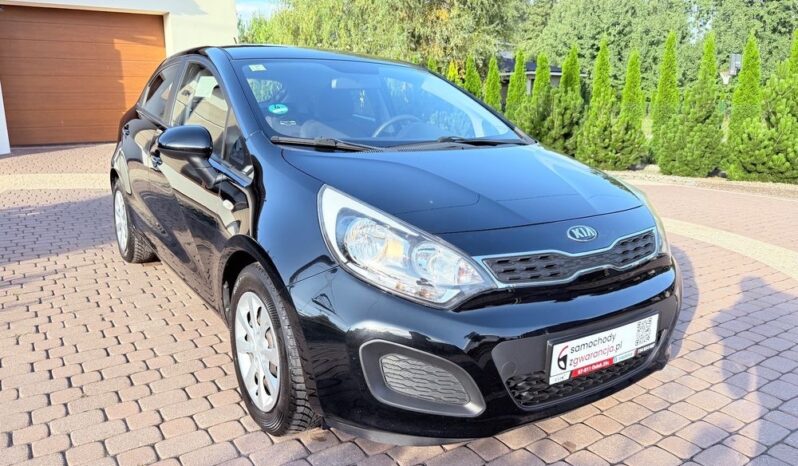 Kia Rio | FWD (przód) | Manualna | 85 KM | Czarny full